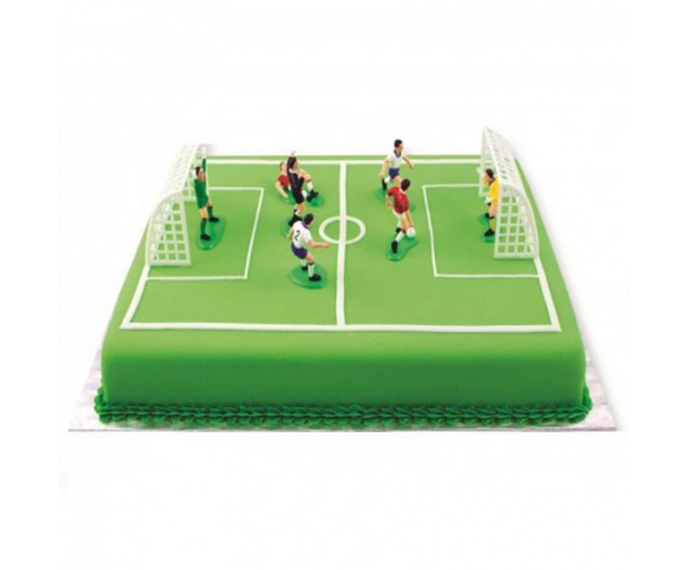 Set 9 Figuras Jogadores Futebol