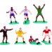 Set 9 Figuras Jogadores Futebol