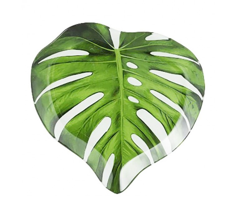 Prato Folha Tropical 20 x 20 cms