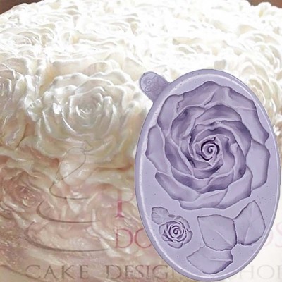 Molde Silicone Rosa Larga Karen Davies
