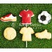 Molde Silicone Futebol /Bolachas Karen Davies Molde Silicone Futebol /Bolachas Karen Davies