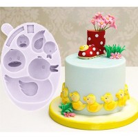 Molde de Silicone Patinho Borracha