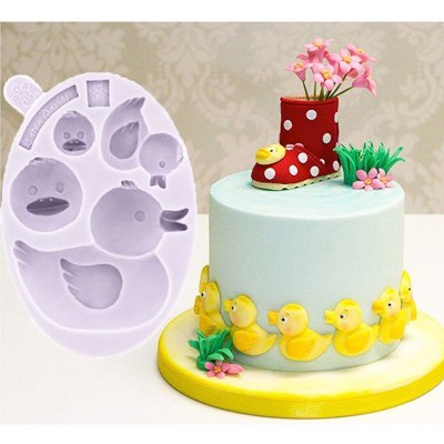 Molde de Silicone Patinho Borracha