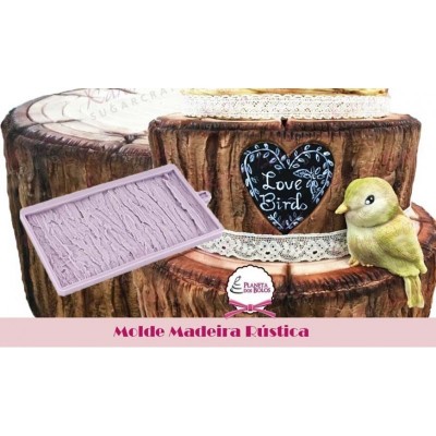 Molde Madeira Rústica Molde Madeira Rústica