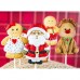  Molde Silicone Bolachas Figuras Natal