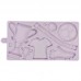 Molde Silicone Futebol /Bolachas Karen Davies