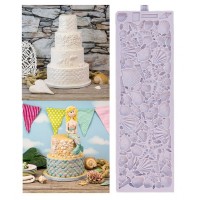 Molde Silicone Conchas Mar