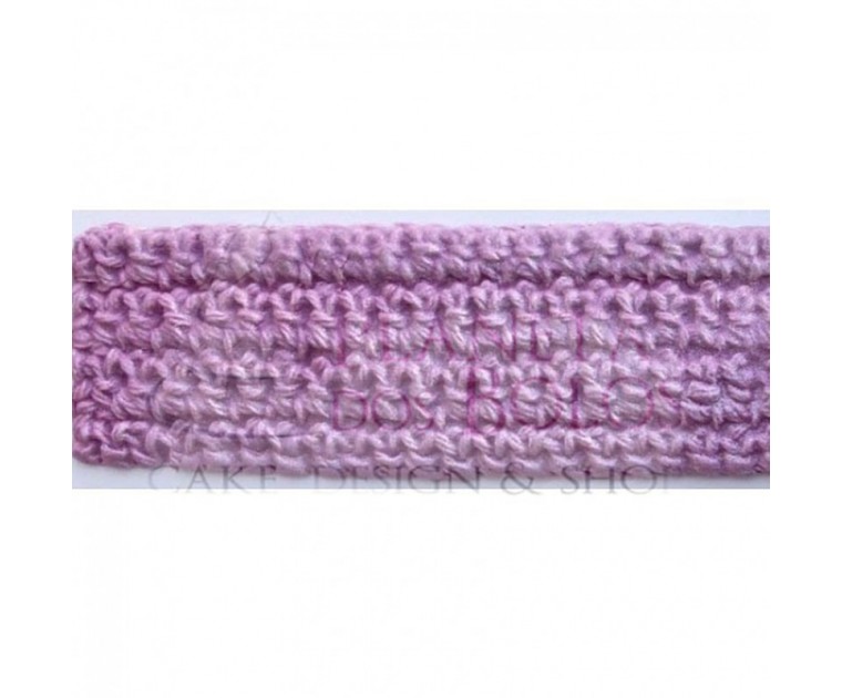 Molde Silicone Karen Davis Border de Crochet