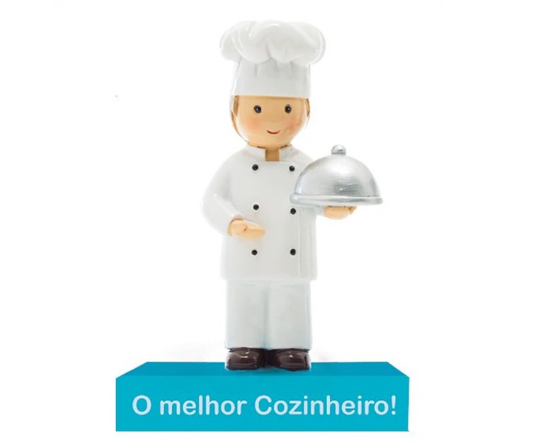 Boneco Decorativo/ Topo de Bolo O melhor Cozinheiro! Boneco Decorativo/ Topo de Bolo O melhor Cozinheiro!