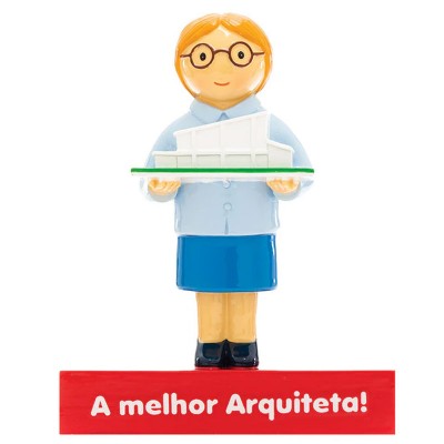 Boneco Decorativo/A melhor Arquiteta!