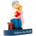 Boneco Topo de Bolo/Decorativo Adoro-Te Avô! (Menina)
