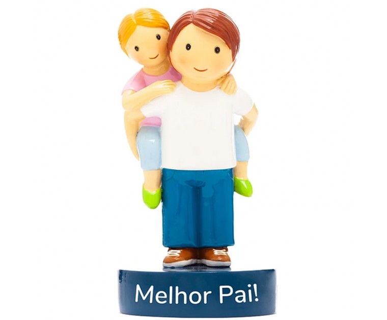 Boneco Decorativo / Topo Melhor Pai! (Menina)