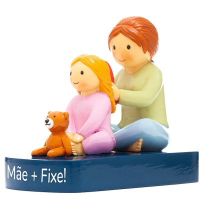 Boneco Decorativo / Topo Mãe + Fixe! (Menina) Boneco Decorativo / Topo Mãe + Fixe! (Menina)