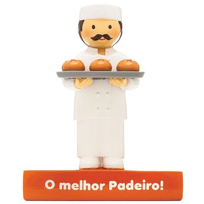 Boneco Decorativo/ Topo de Bolo O melhor Padeiro