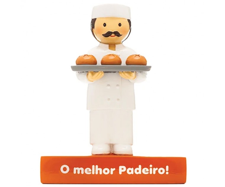 Boneco Decorativo/ Topo de Bolo O melhor Padeiro
