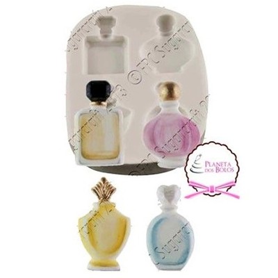 Molde Silicone Frascos de Perfume