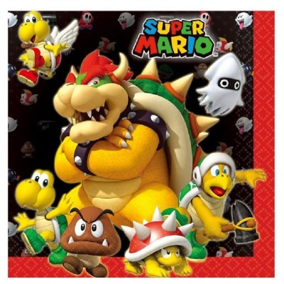 Guardanapos Super Mário