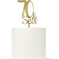 Topo Acrílico 76 Anos
