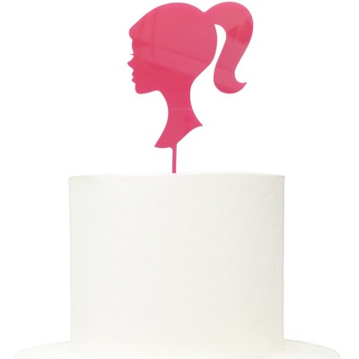 Topo Bolo Barbie Perfil