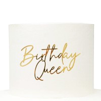 Charm Acrílico Birthday Queen
