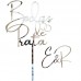 Topo Bolo Bodas Prata Elegance + Charm