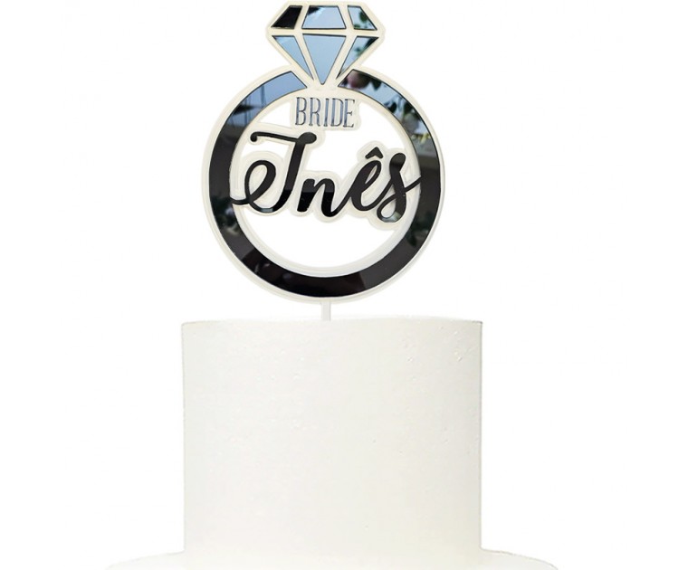 Topo Bride Inês Personalizável 