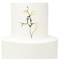 Charm Cake Silhueta Casal