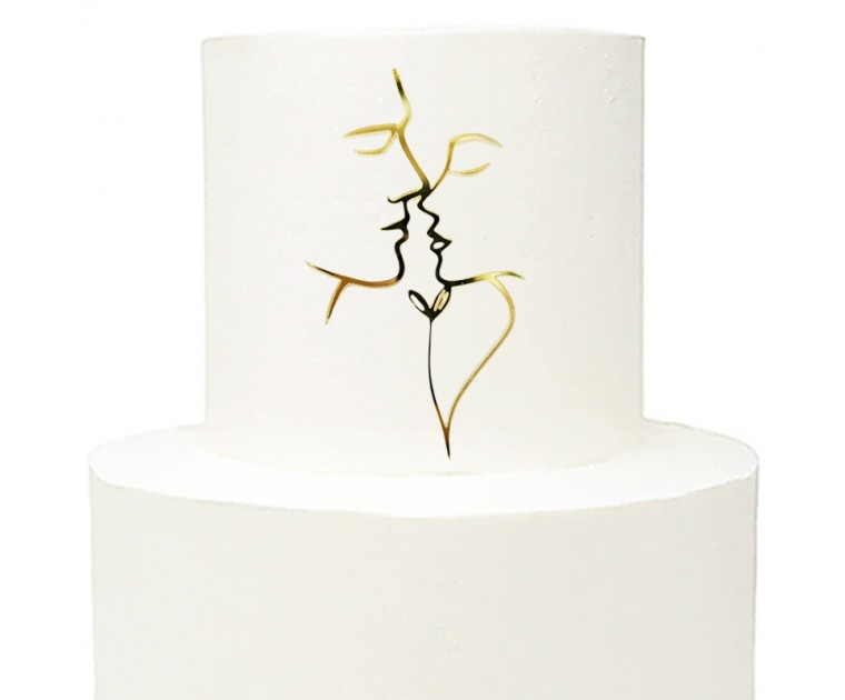 Charm Cake Silhueta Casal
