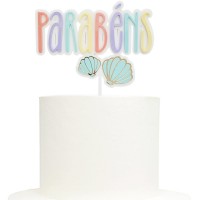 Topo Parabéns Conchas