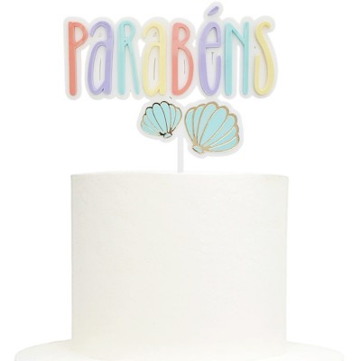Topo Parabéns Conchas