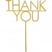 Topo Bolo Acrílico Thank You Topo Bolo Acrílico Thank You