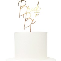 Topo Bride To Be Rose Gold Elegance