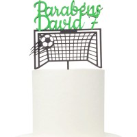 Topo Baliza Futebol Personalizável 