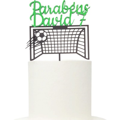 Topo Baliza Futebol Personalizável 
