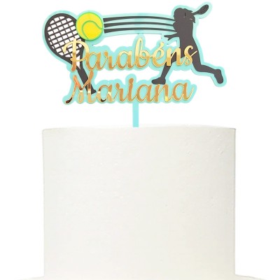 Topo Bolo Personalizado Ténis 