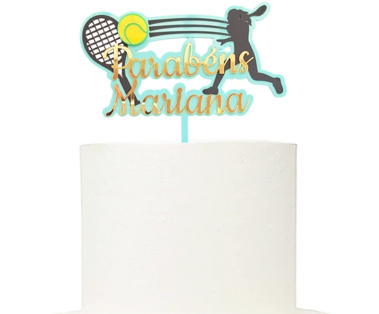 Topo Bolo Personalizado Ténis 