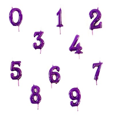 Velas 6.5 cms Roxo