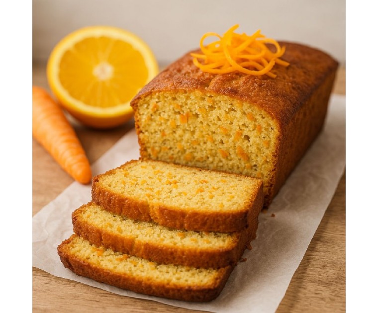 Bolo Laranja e Cenoura