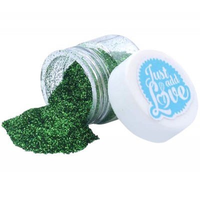 Purpurina Decorativa  Verde não Toxica