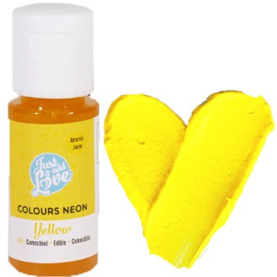 Corante Gel Neon Amarelo