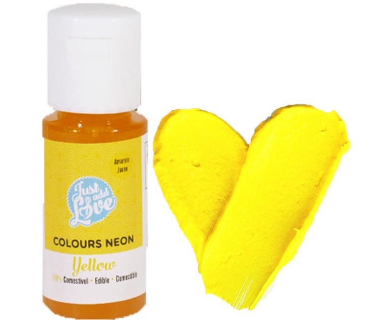 Corante Gel Neon Amarelo