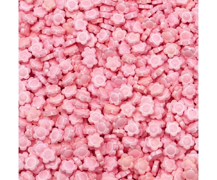 Confetis Flores Rosa Claro Confetis Flores Rosa Claro