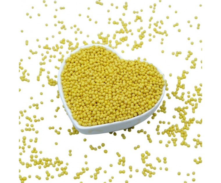 Esferas Crocantes Amarelo 2mm