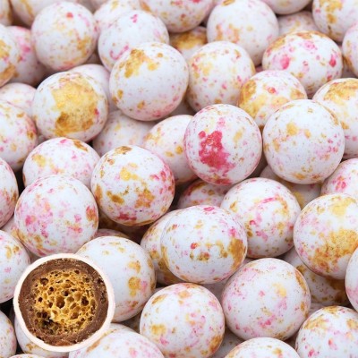 Esfera Salpicos Rosa & Ouro