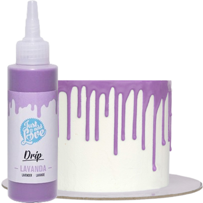 Drip Chocolate Lavanda para Bolos 