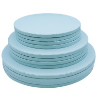 Base Redonda Azul Claro 25 cms