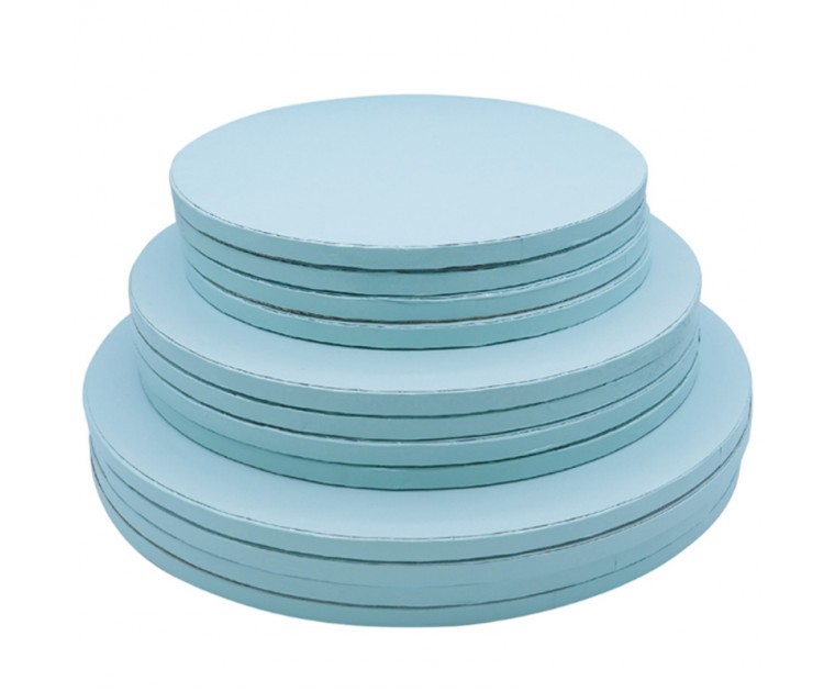 Base Redonda Azul Claro 25 cms
