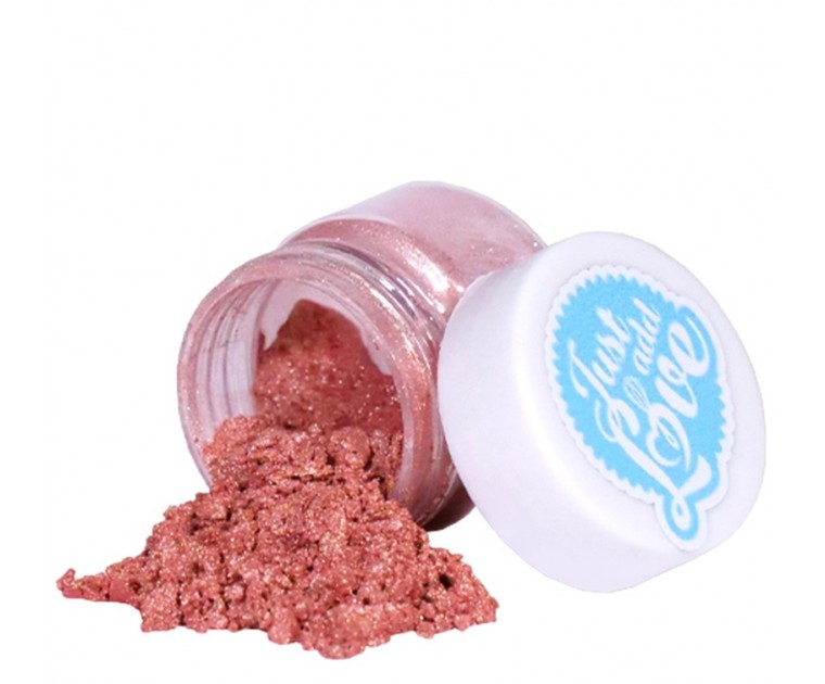 Pó Comestível Brilho Rose Gold