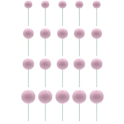 Conjunto 20 Esferas Decoração Rosa Bebé