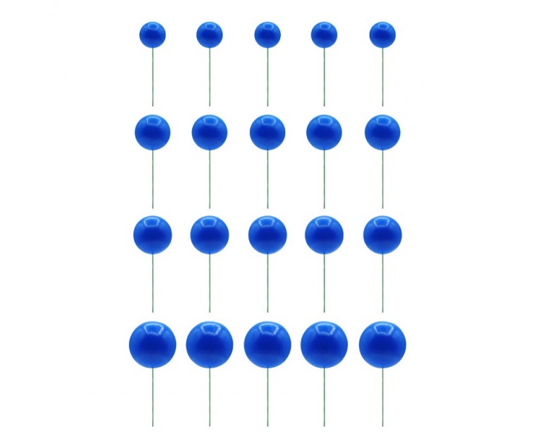 Conjunto 20 Esferas Azul Escuro